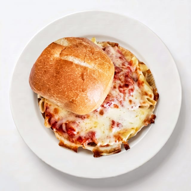 Chicken Parmigiana Pasta.