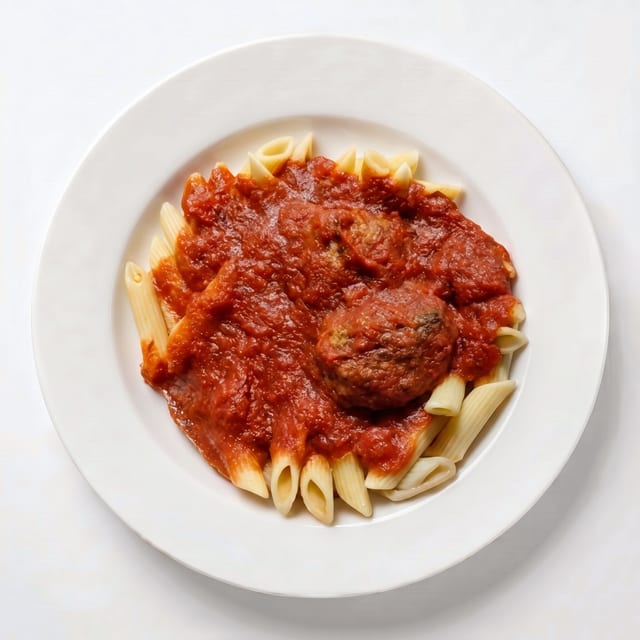 Meatball Pasta.